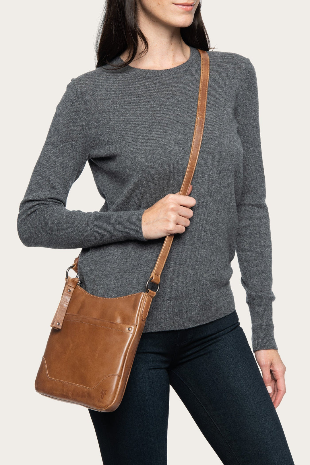 Frye Melissa Cognac Swing Pack / Cognac