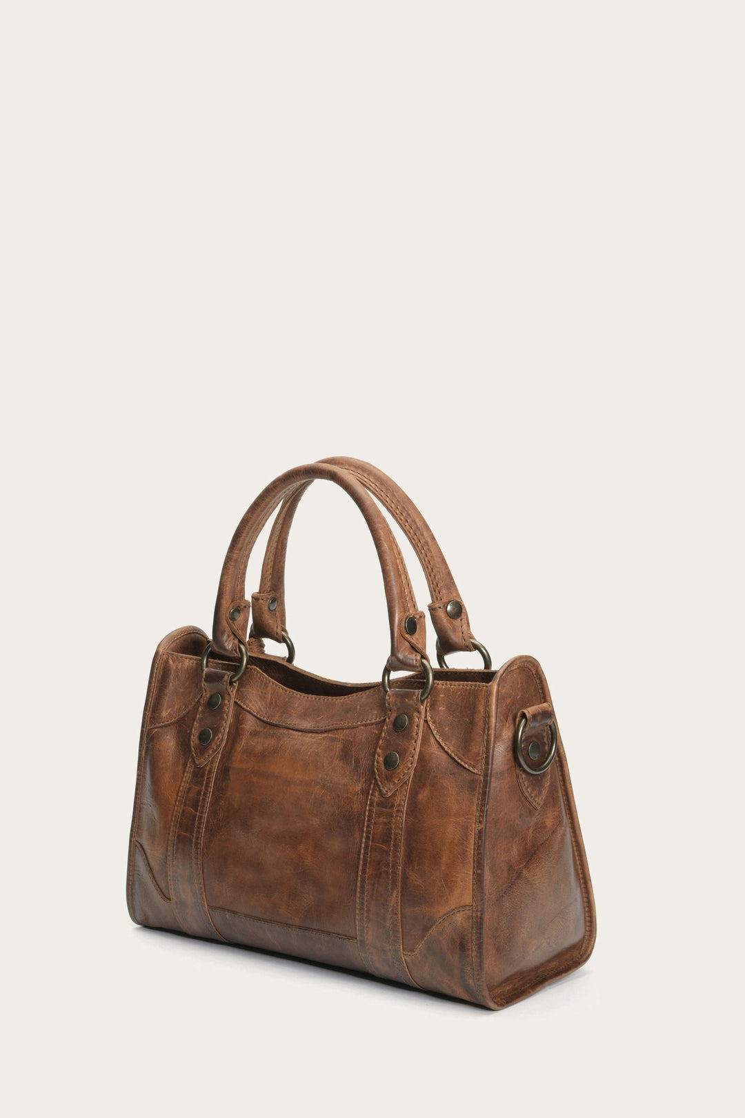Frye Melissa Cognac Satchel / Cognac