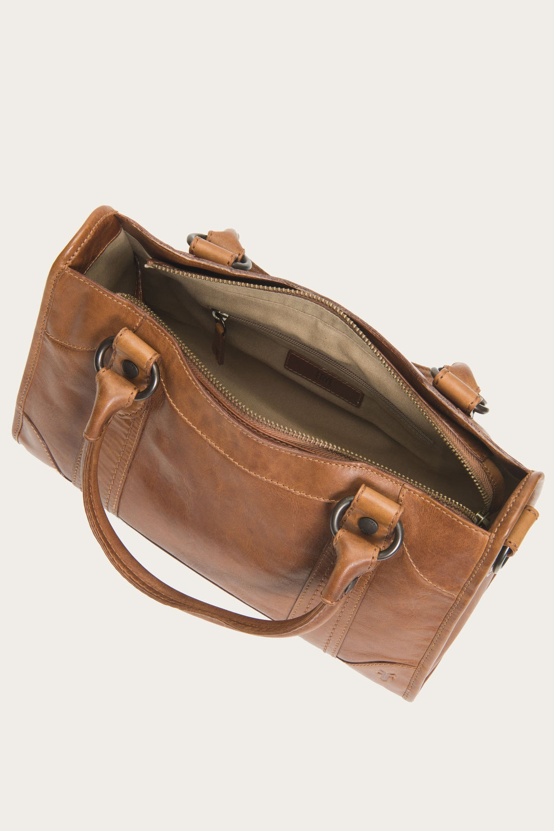 Frye Melissa Cognac Satchel / Cognac