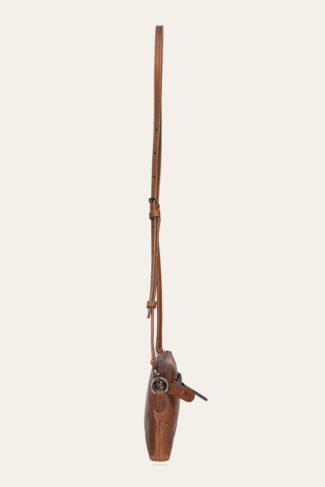Frye Melissa Cognac Crossbody Wristlet / Cognac