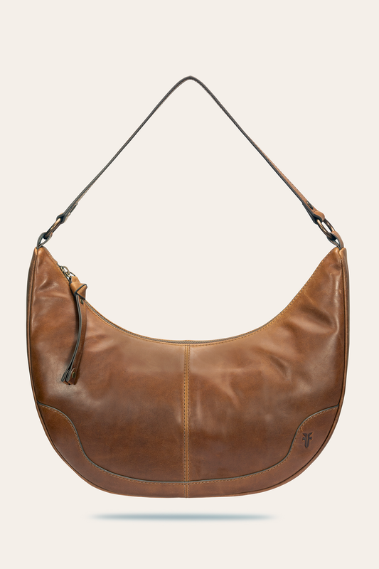 Frye Melissa Cognac Crescent Hobo / Cognac