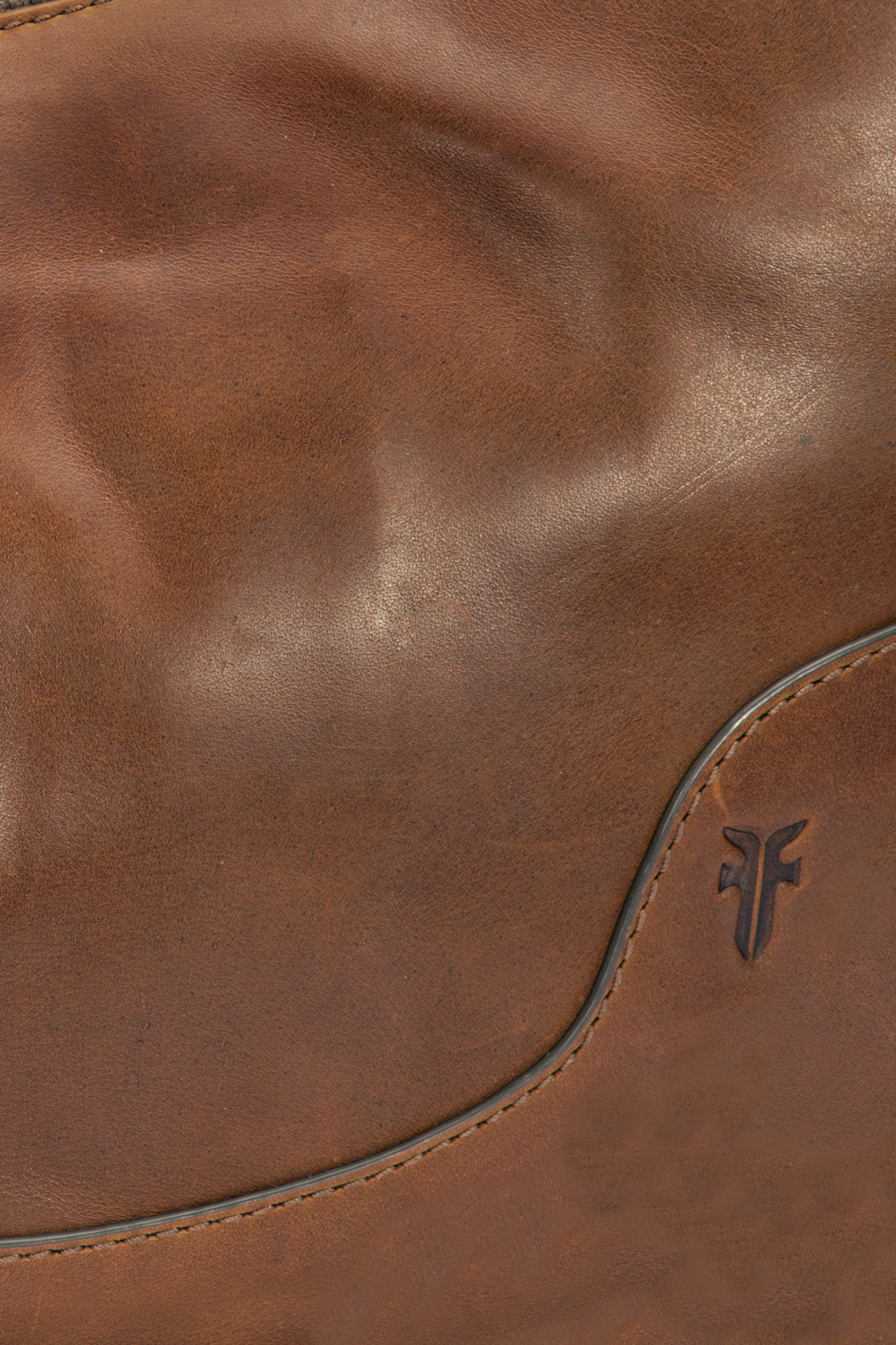 Frye Melissa Cognac Crescent Hobo / Cognac