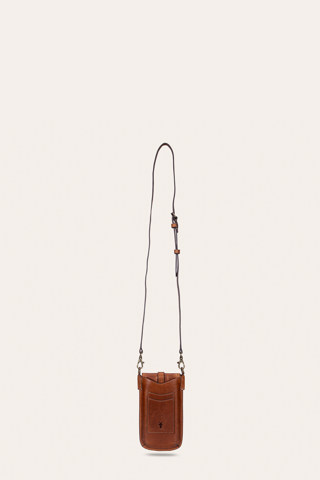 Frye Melissa Cognac Phone Pouch / Cognac