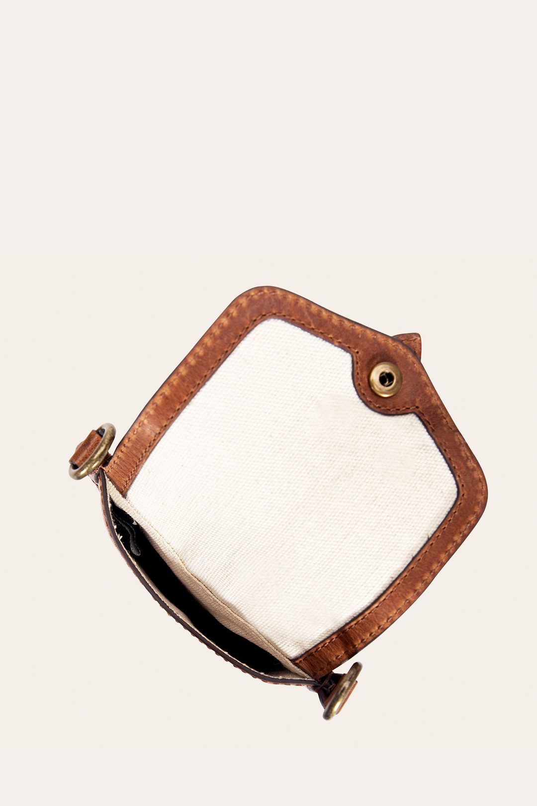 Frye Melissa Cognac Phone Pouch / Cognac