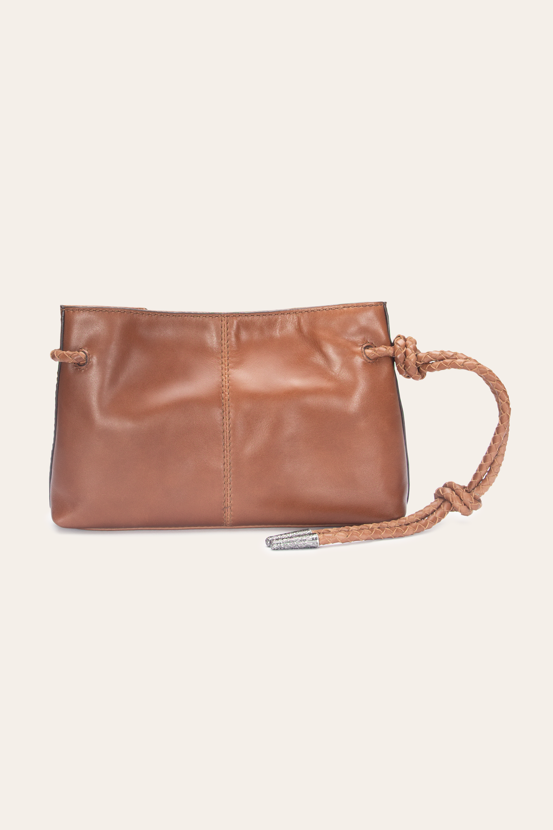 Frye Cognac Caroline Wristlet Clutch / Cognac
