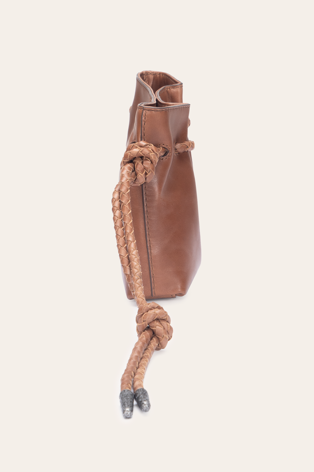 Frye Cognac Caroline Wristlet Clutch / Cognac