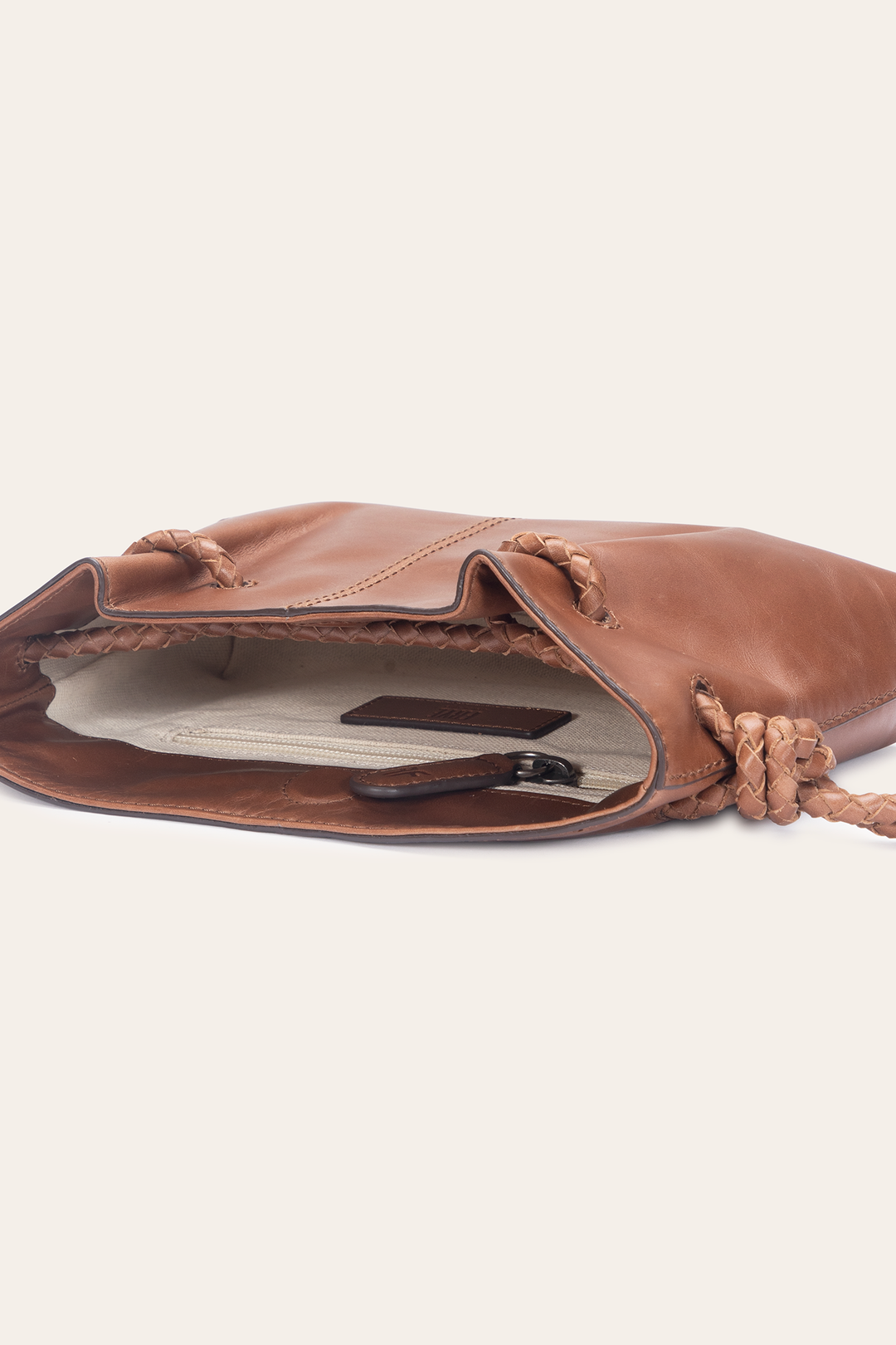 Frye Cognac Caroline Wristlet Clutch / Cognac