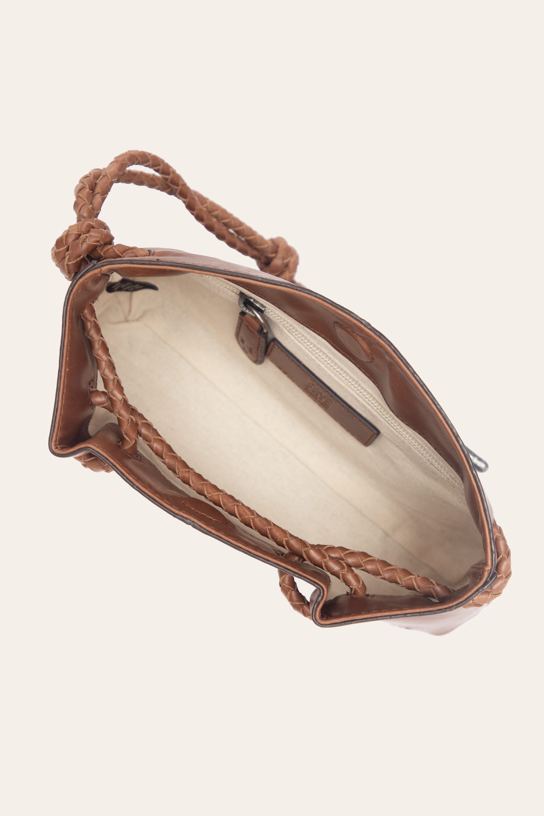 Frye Cognac Caroline Wristlet Clutch / Cognac