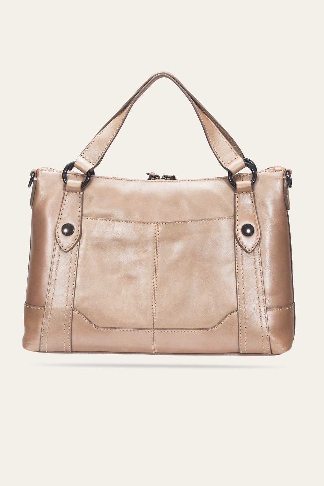 Frye Light Bronze Melissa Medium Satchel / Light Bronze