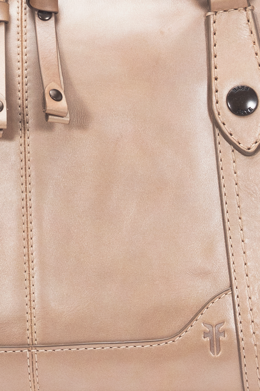 Frye Light Bronze Melissa Medium Satchel / Light Bronze