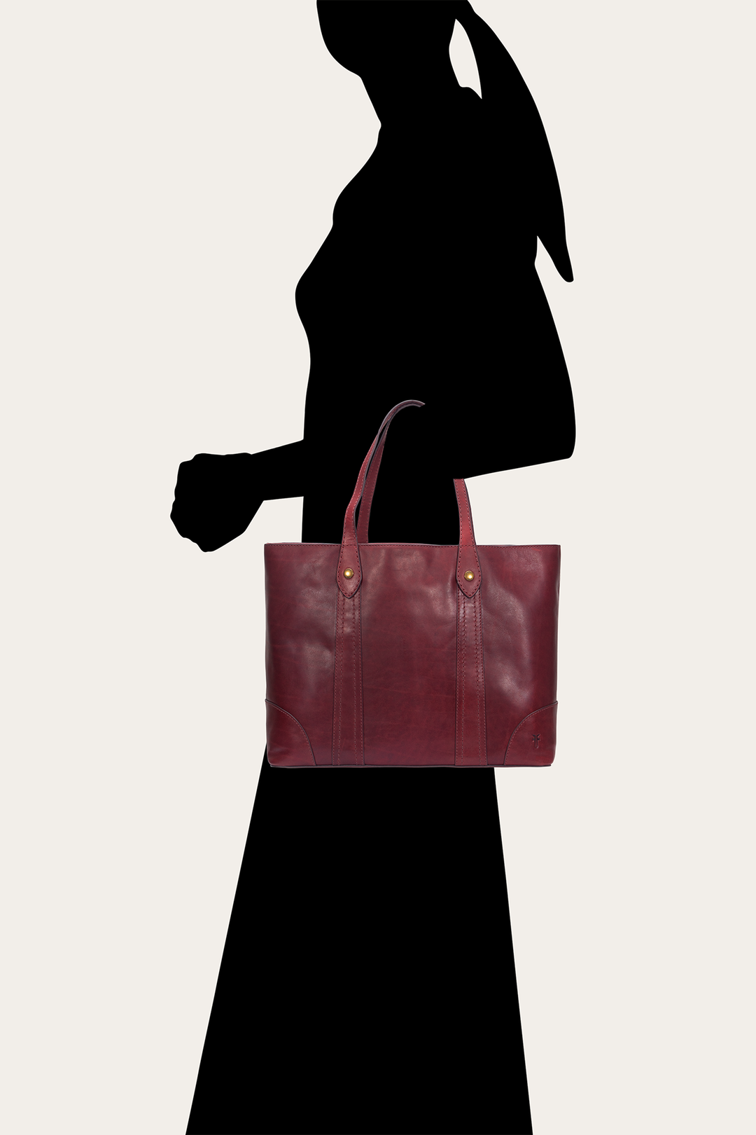 Frye Berry Lacquer Melissa Shopper / Berry Lacquer
