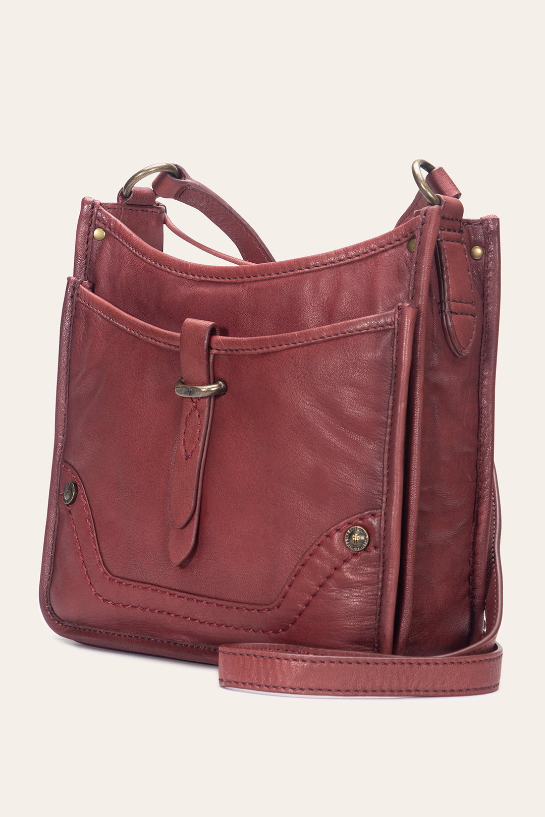 Frye Campus Burgundy Crossbody / Burgundy
