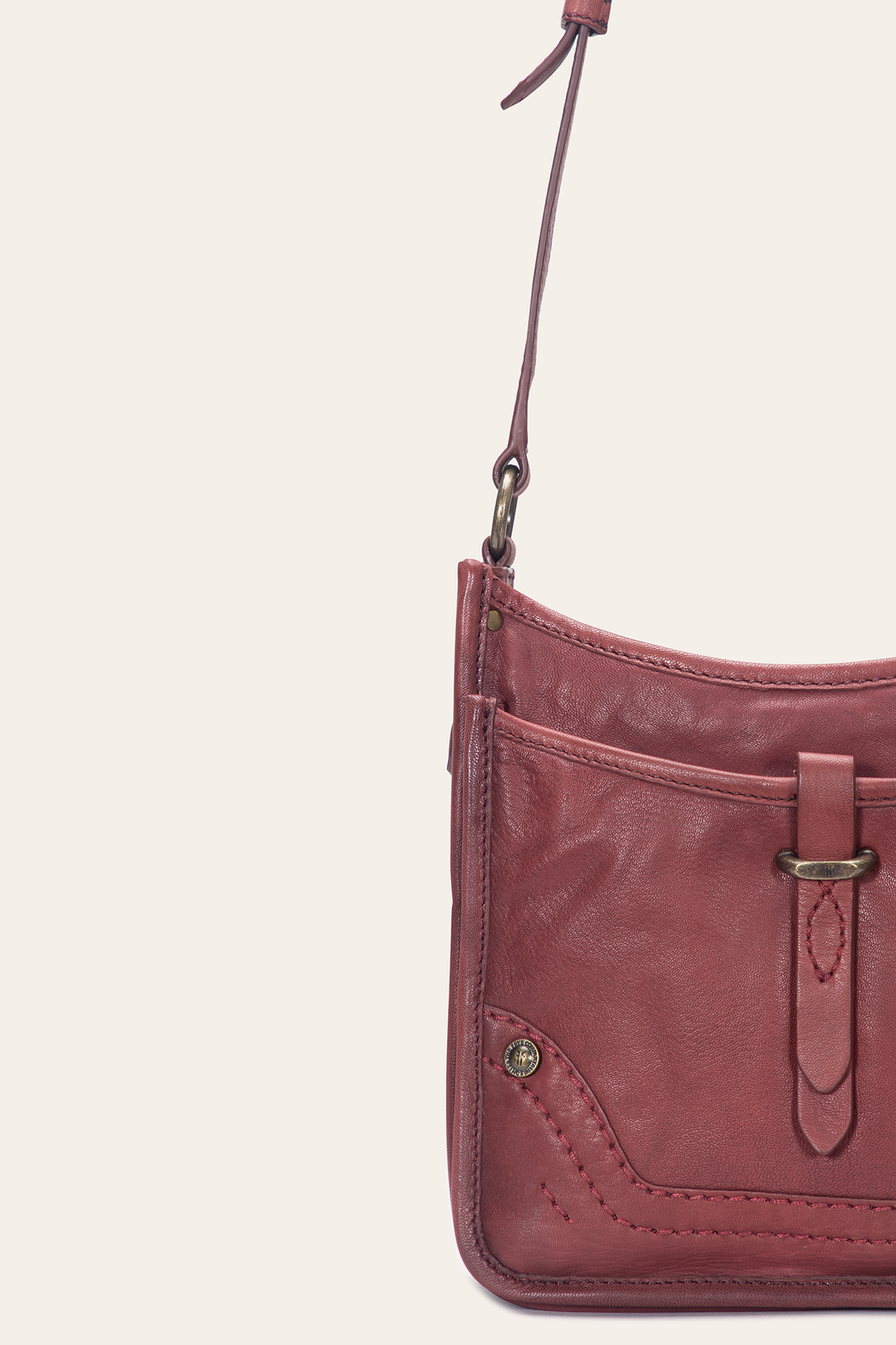Frye Campus Burgundy Crossbody / Burgundy