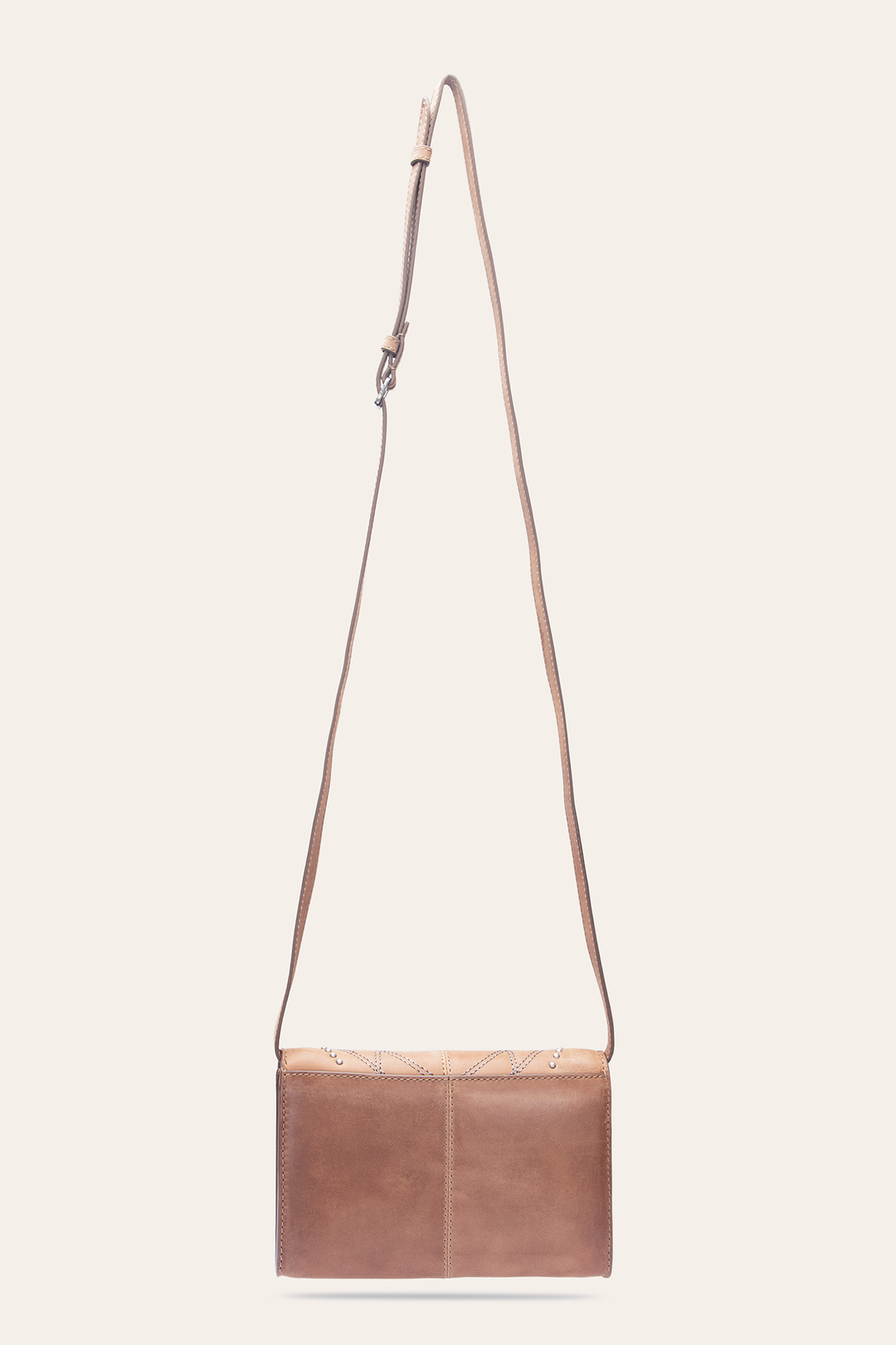 Frye Sara Beige Wallet Crossbody / Beige