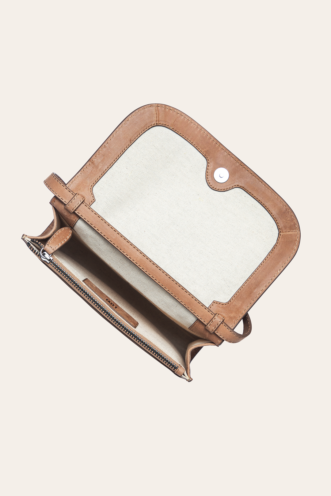 Frye Sara Beige Wallet Crossbody / Beige