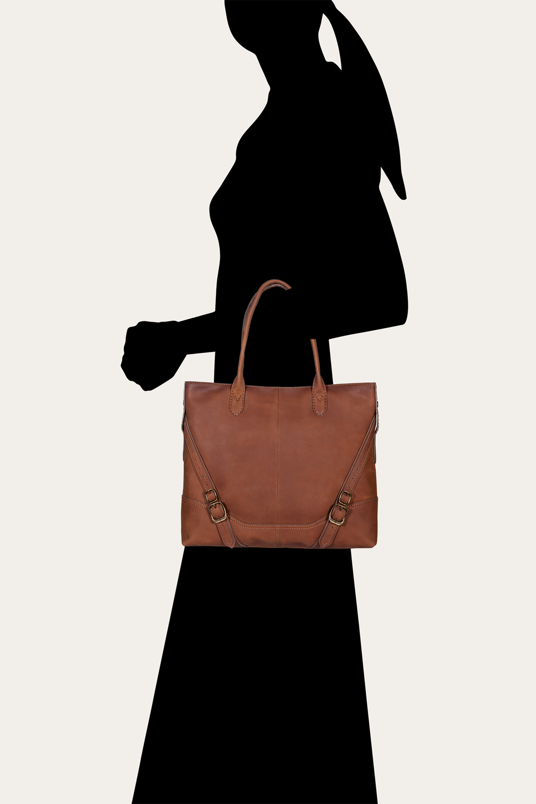 Frye Veronica Cognac Tote / Cognac
