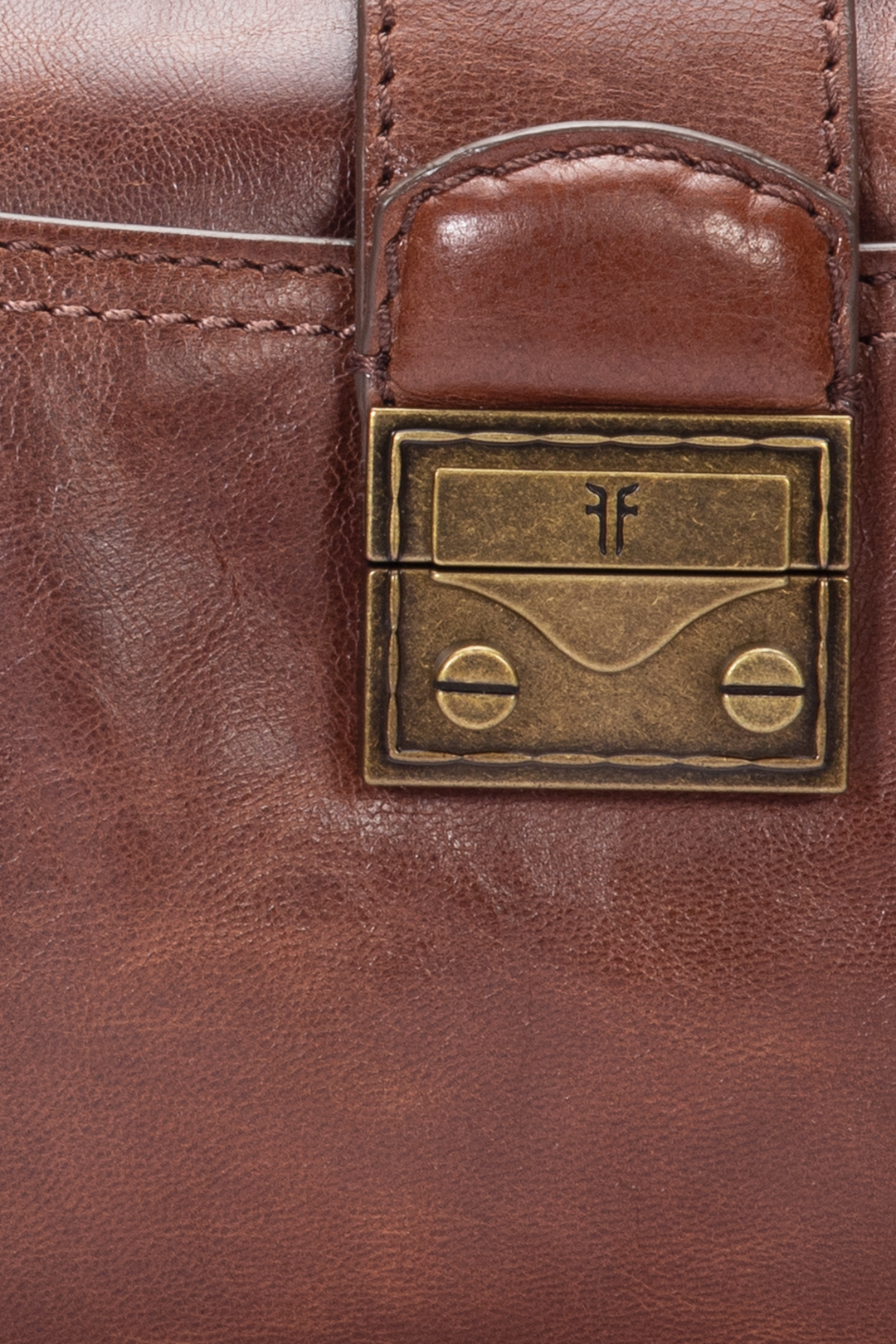 Frye Alex Cognac Crossbody Clutch / Cognac
