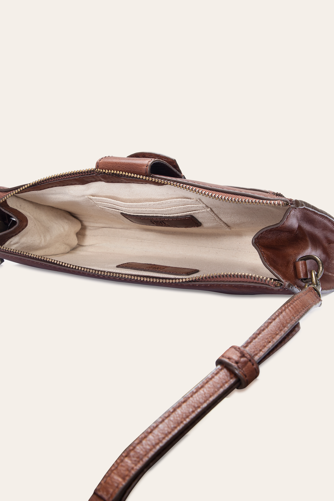 Frye Alex Cognac Crossbody Clutch / Cognac