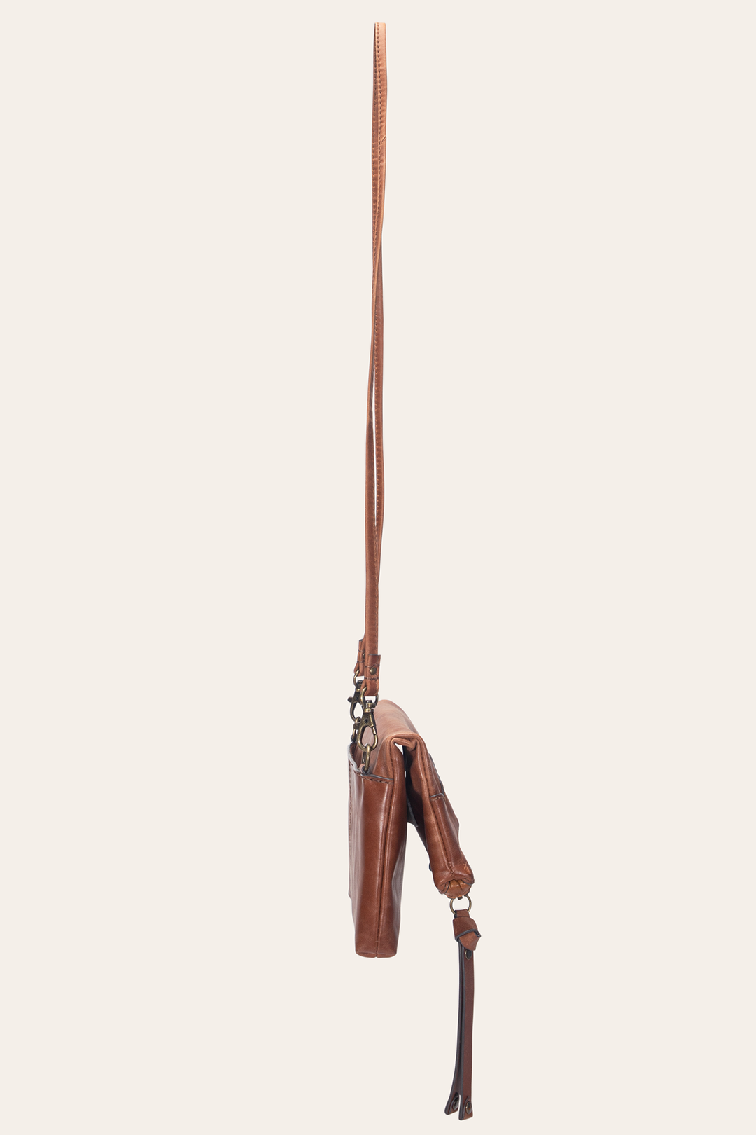 Frye Melissa Cognac Crossbody Clutch / Cognac