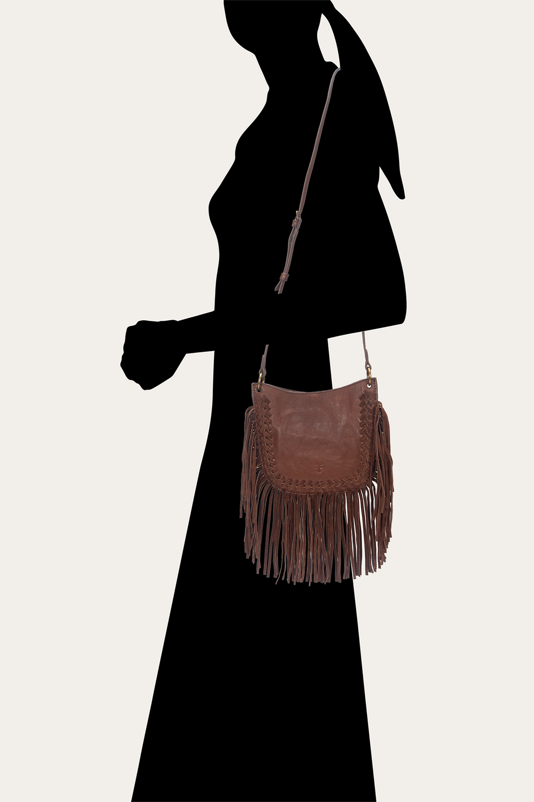 Frye Cognac Faye Mini Crossbody / Cognac