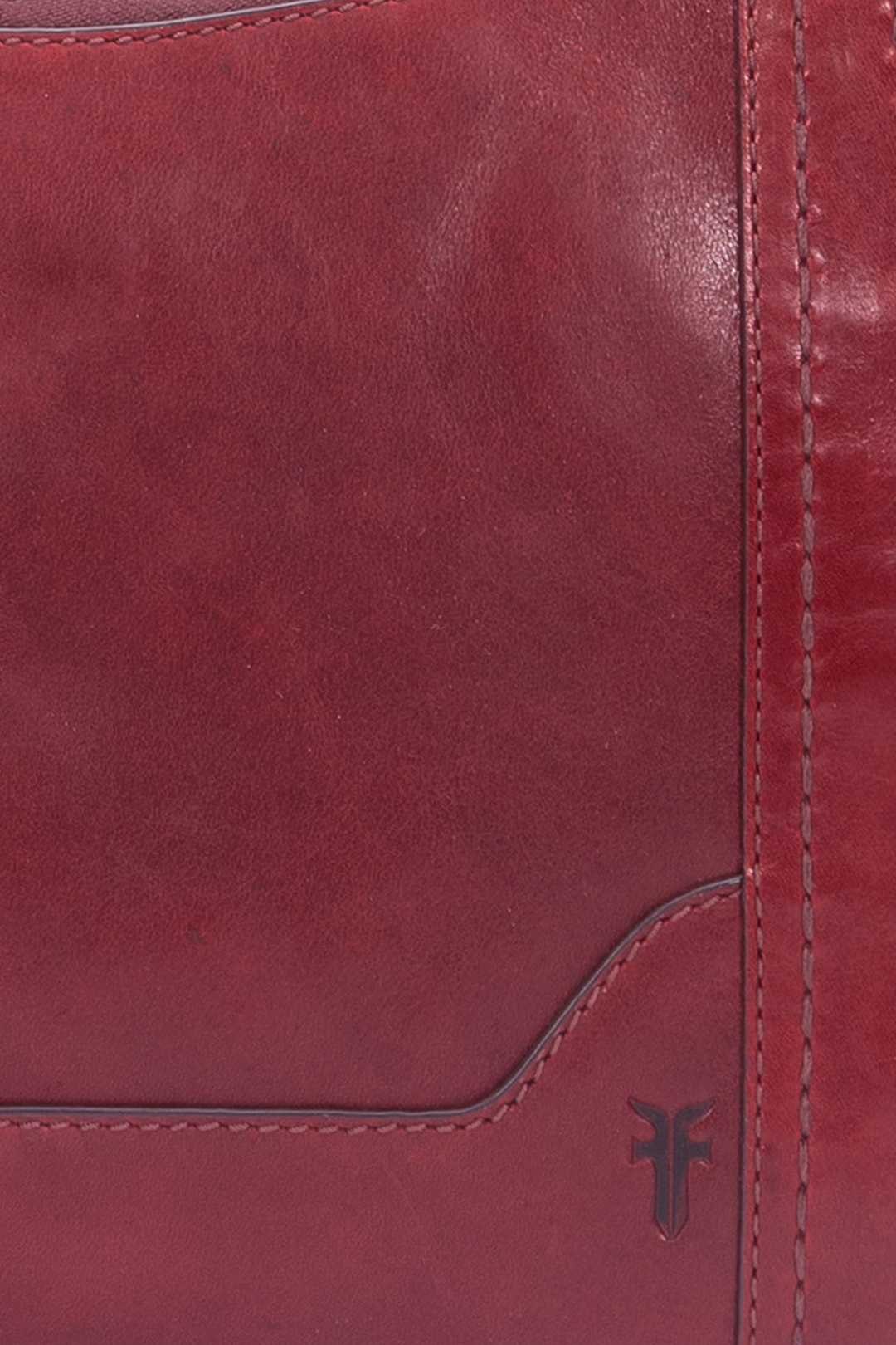 Frye Berry Lacquer Melissa Zip Crossbody / Berry Lacquer
