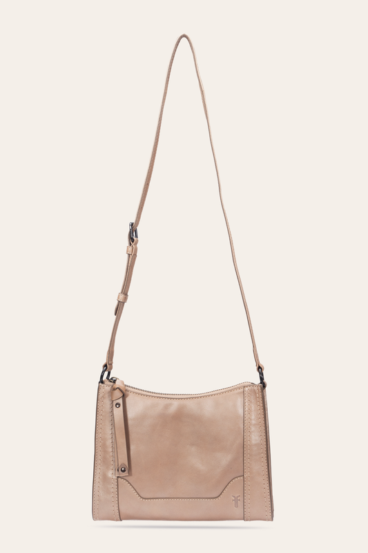 Frye Light Bronze Melissa Zip Crossbody / Light Bronze
