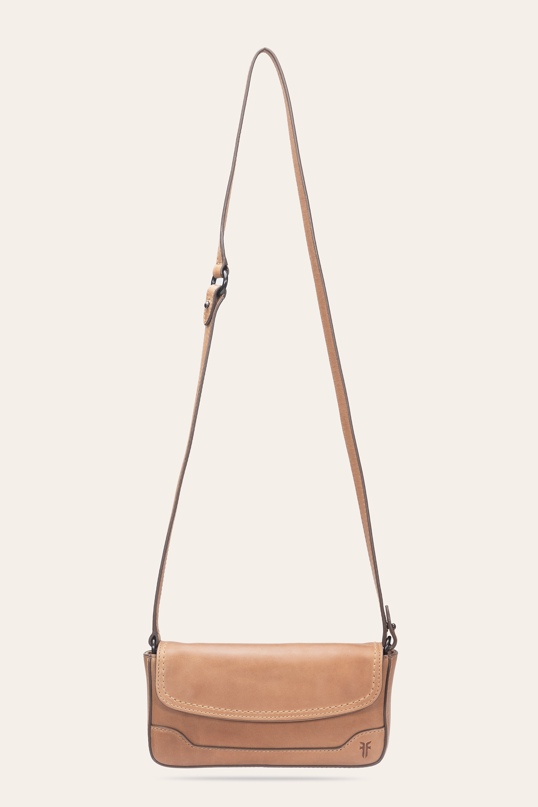 Frye Beige Melissa Convertible Mini Flap / Beige