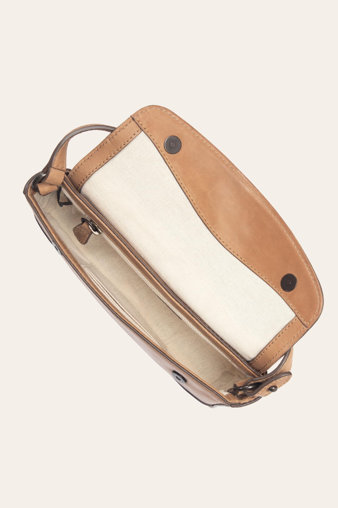 Frye Beige Melissa Convertible Mini Flap / Beige