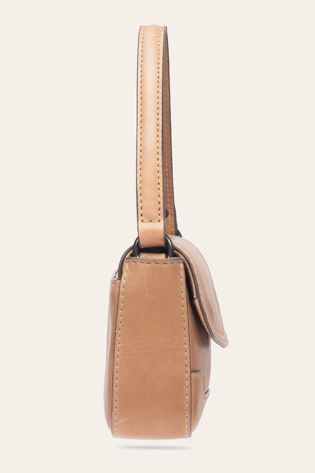 Frye Beige Melissa Convertible Mini Flap / Beige