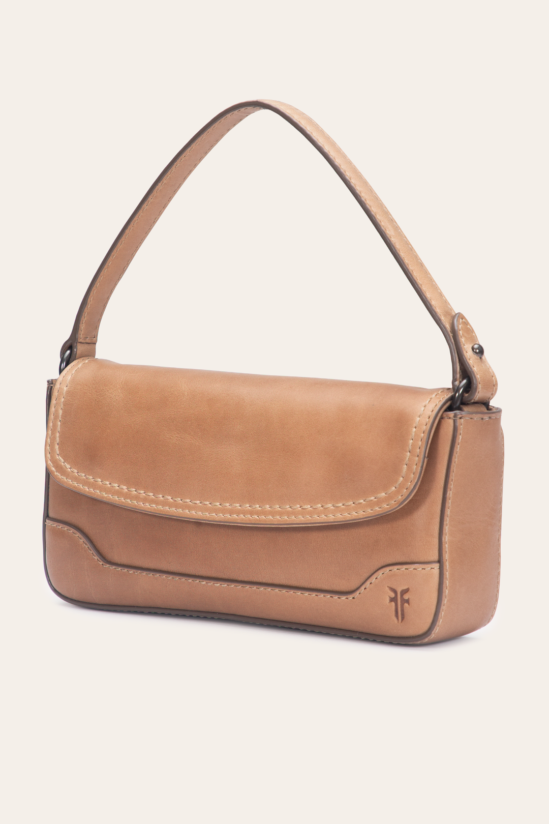 Frye Beige Melissa Convertible Mini Flap / Beige