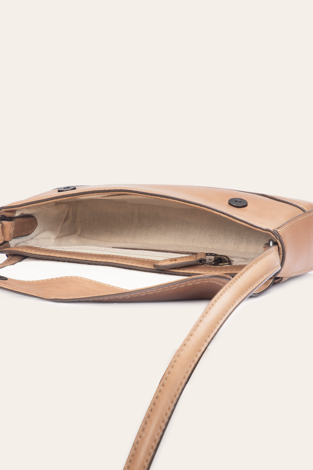 Frye Beige Melissa Convertible Mini Flap / Beige