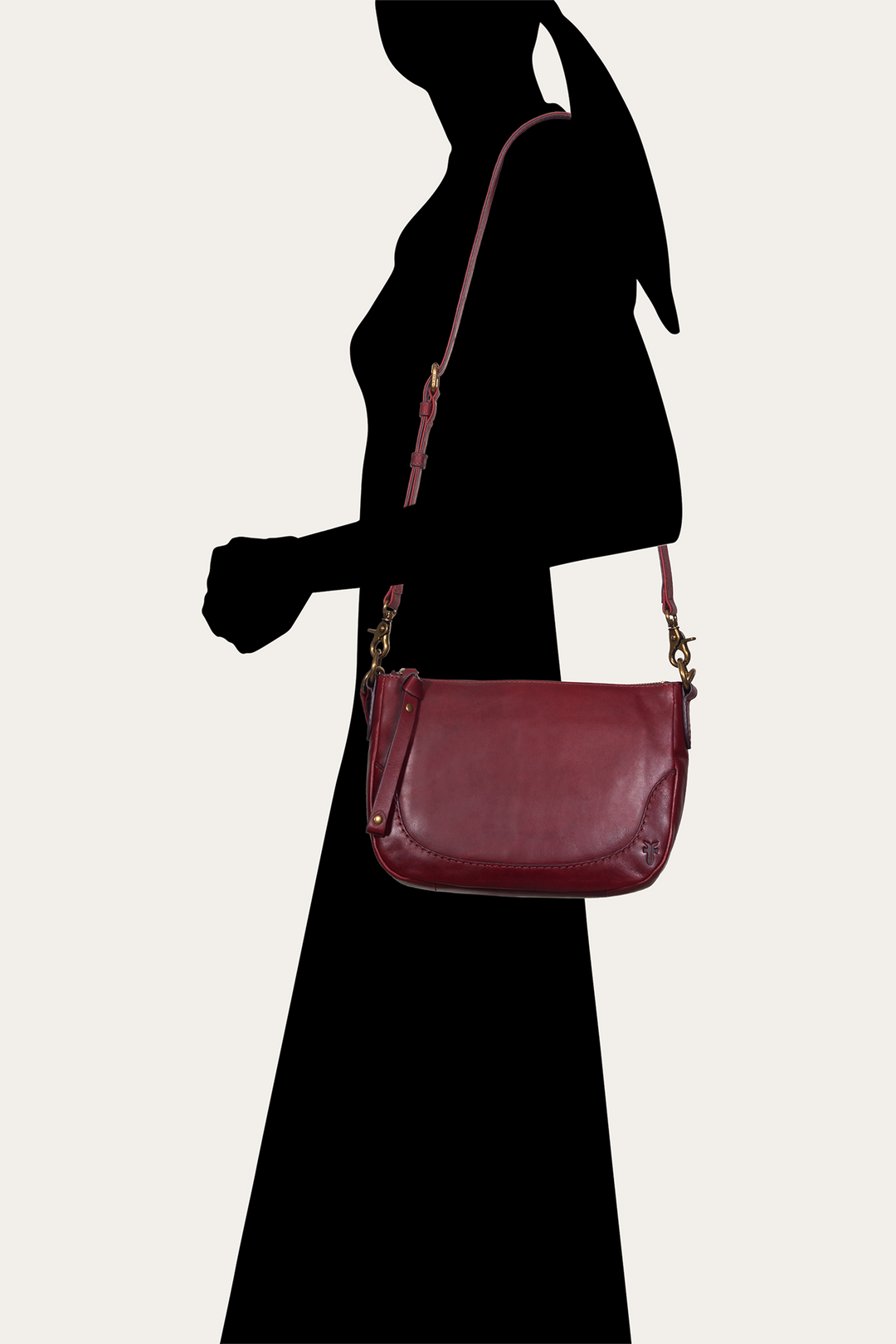 Frye Berry Lacquer Melissa Crossbody / Berry Lacquer