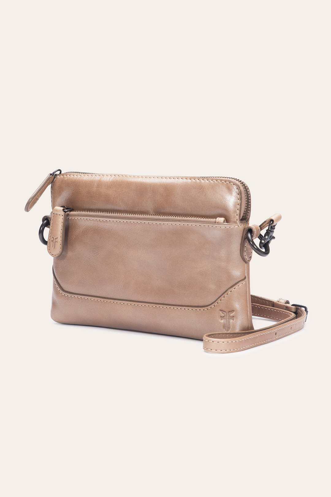 Frye Light Bronze Melissa Crossbody Wristlet / Light Bronze