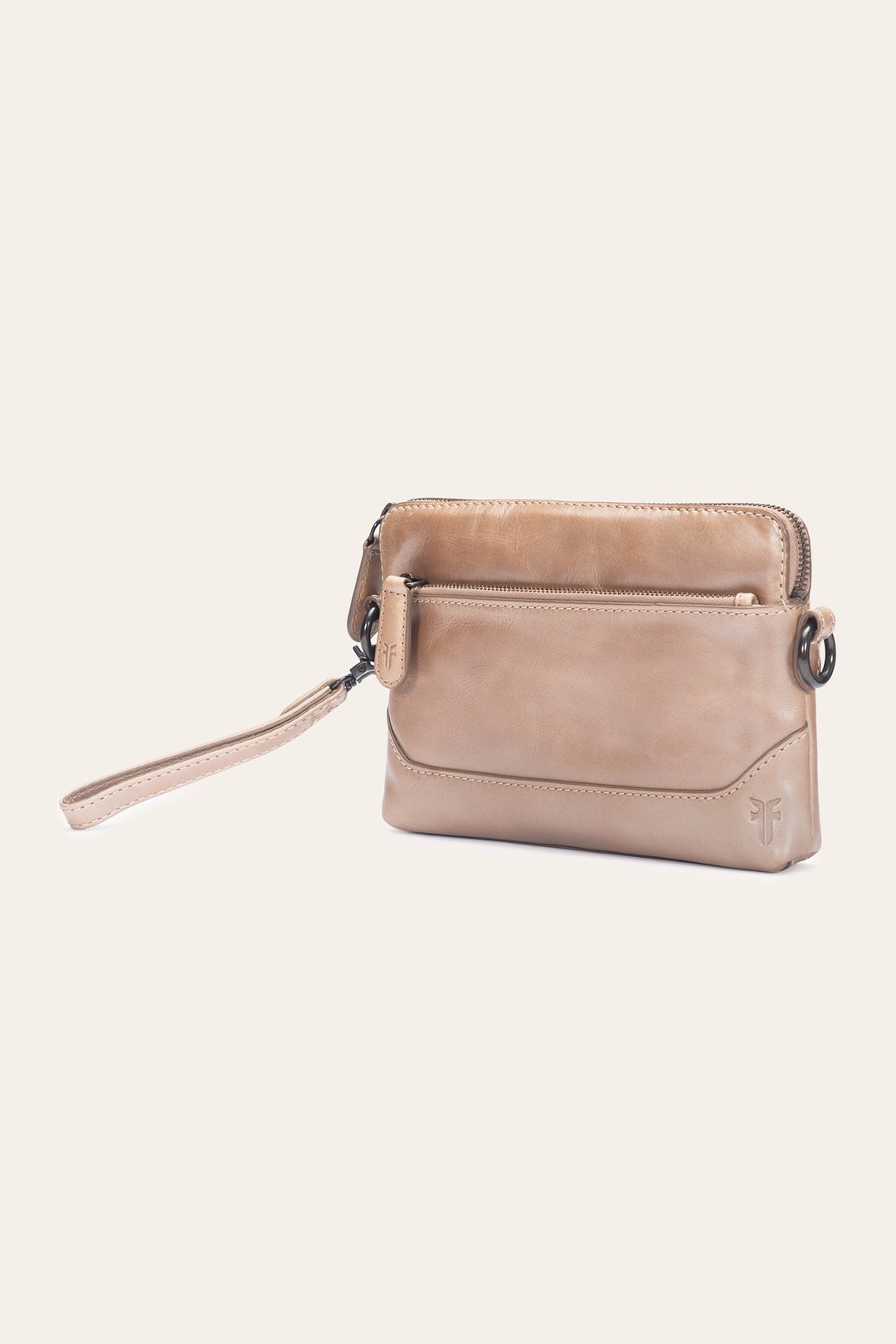 Frye Light Bronze Melissa Crossbody Wristlet / Light Bronze