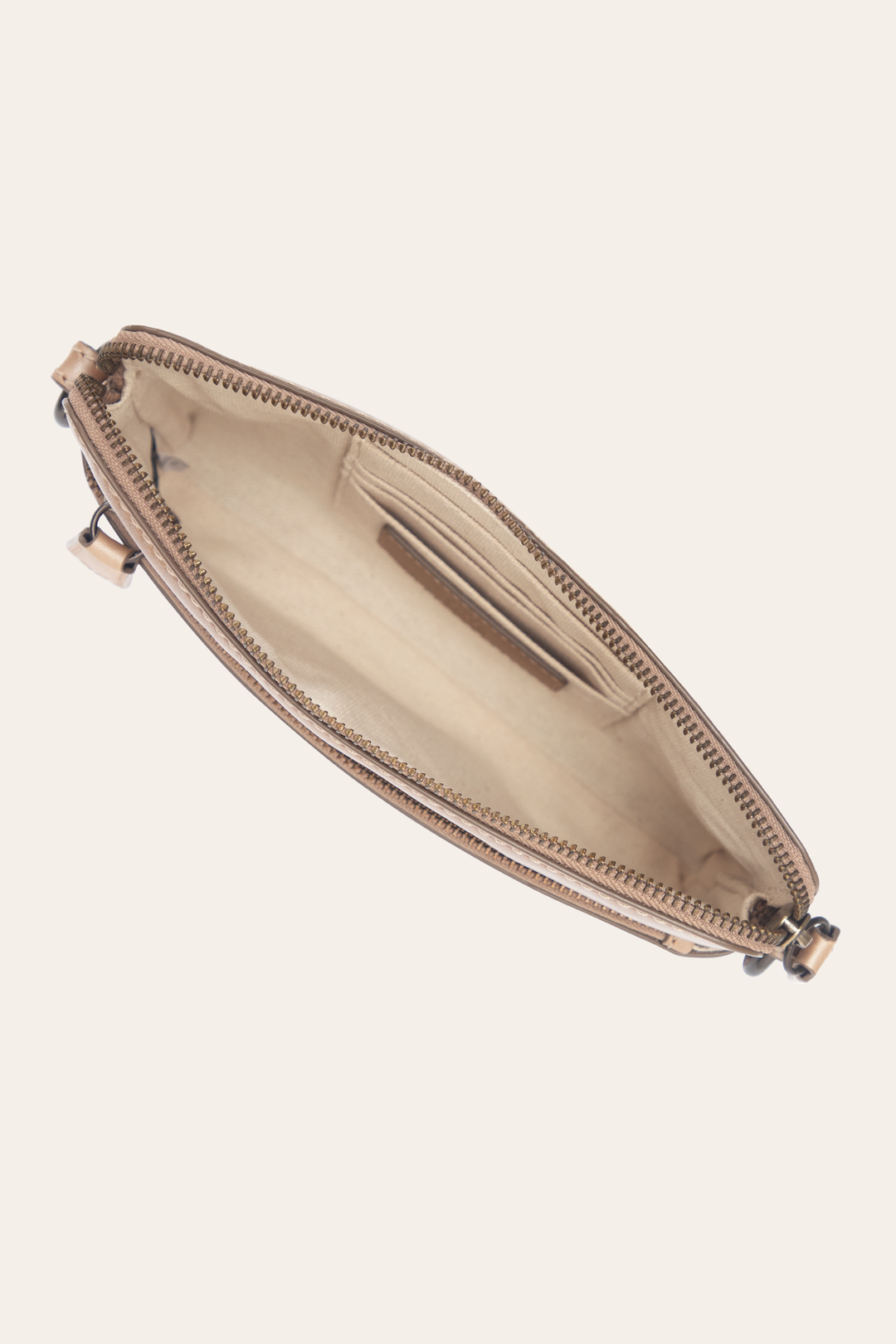 Frye Light Bronze Melissa Crossbody Wristlet / Light Bronze