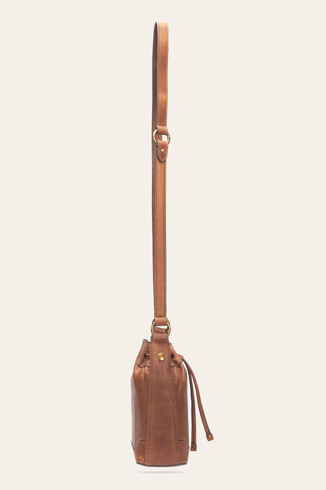 Frye Cognac Melissa Convertible Bucket / Cognac