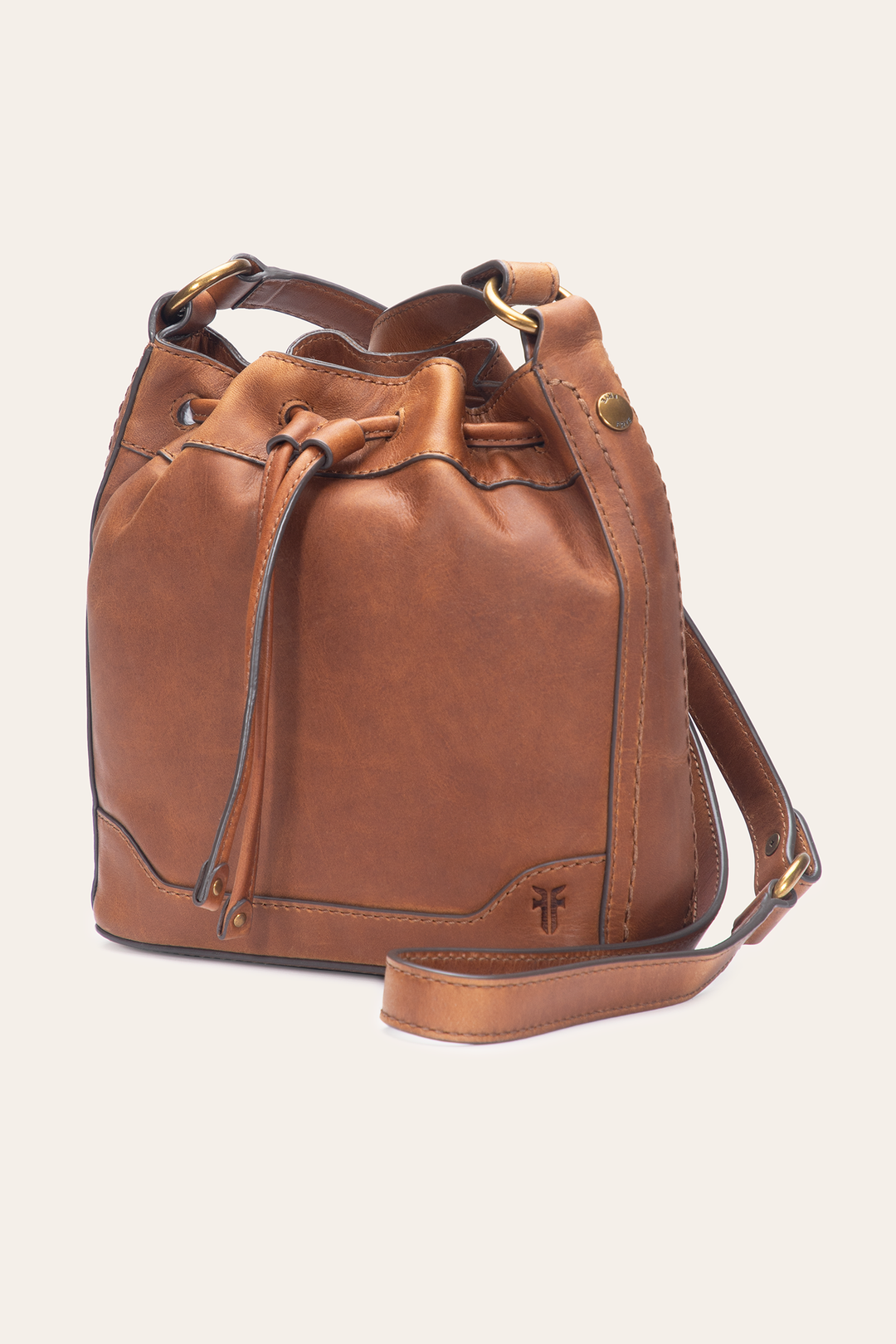 Frye Cognac Melissa Convertible Bucket / Cognac