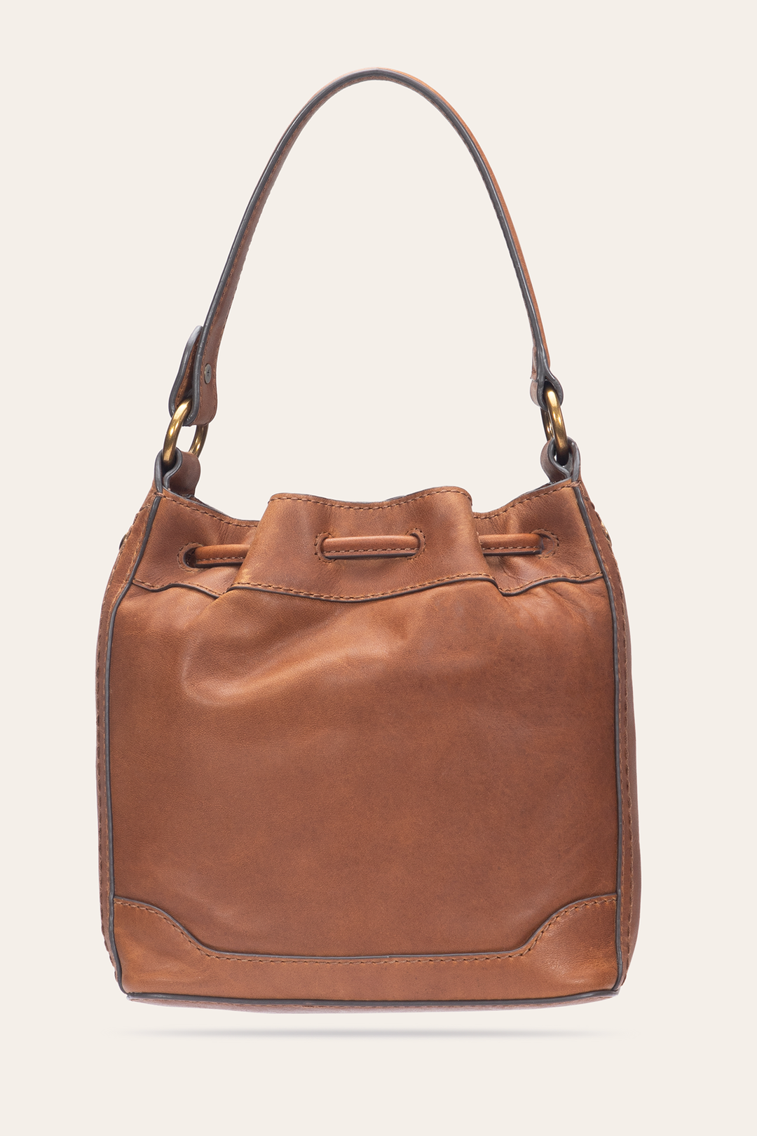 Frye Cognac Melissa Convertible Bucket / Cognac