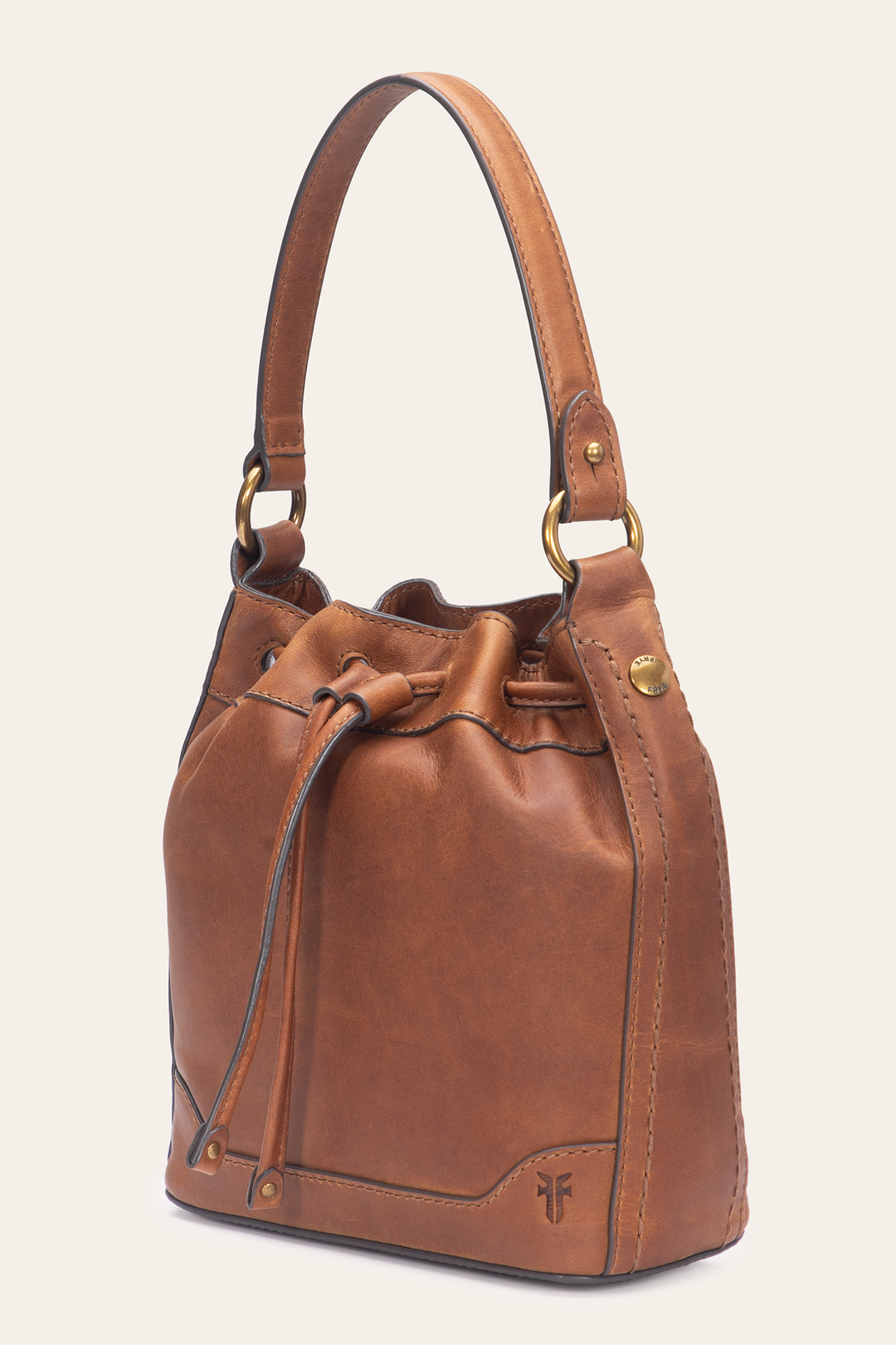 Frye Cognac Melissa Convertible Bucket / Cognac