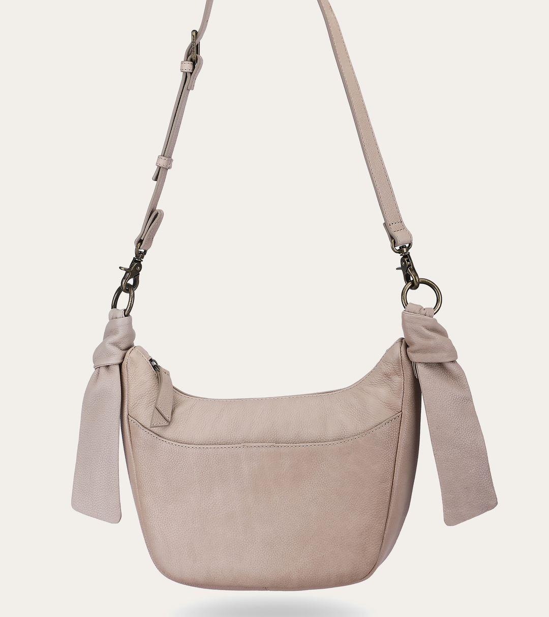 Frye Nora Cream Knotted Crossbody / Cream
