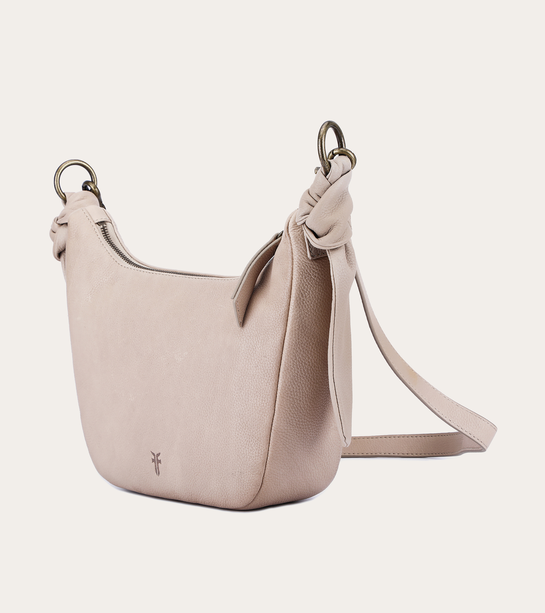 Frye Nora Cream Knotted Crossbody / Cream