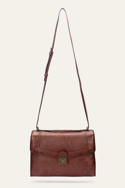 Frye Alex Cognac Flap Shoulder / Cognac