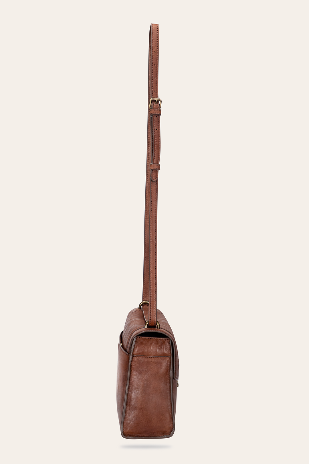 Frye Alex Cognac Flap Shoulder / Cognac