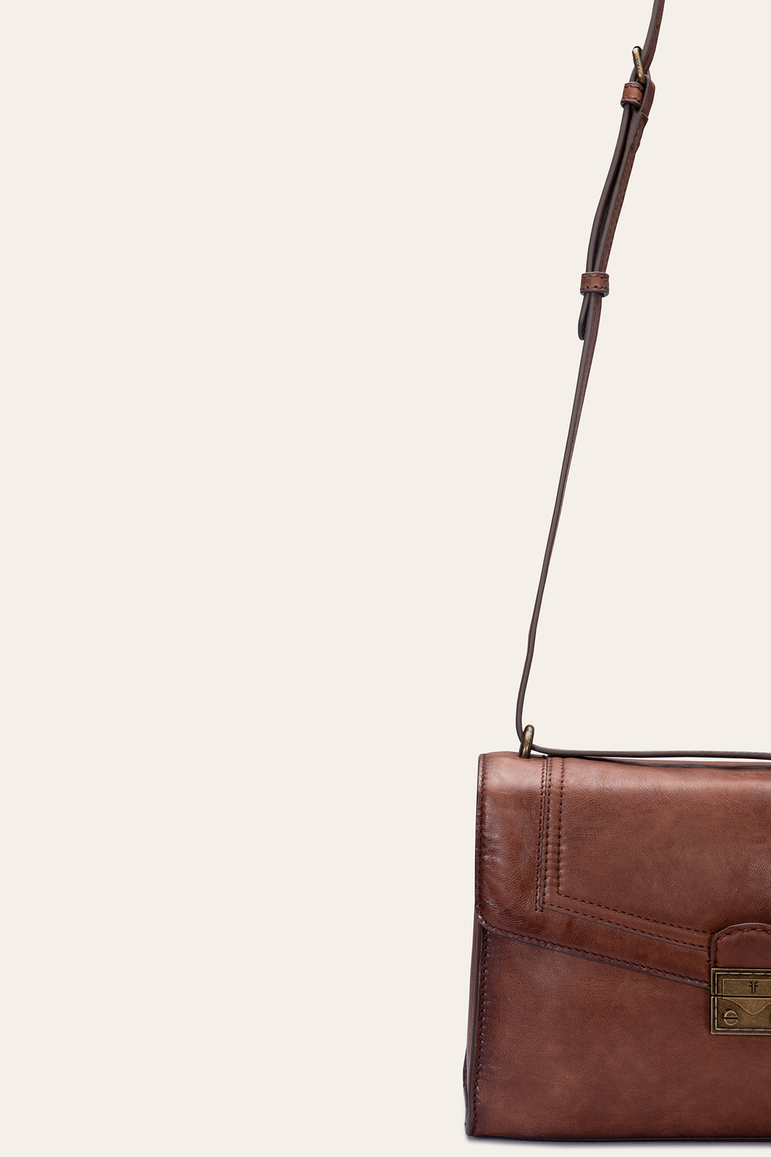 Frye Alex Cognac Flap Shoulder / Cognac