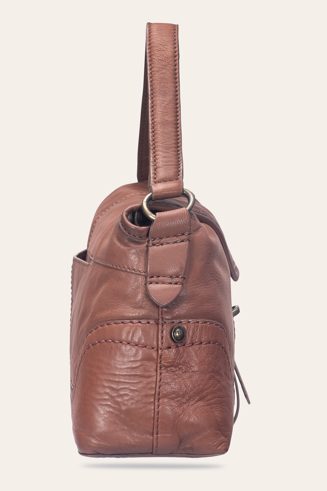 Frye Campus Cognac Shoulder / Cognac