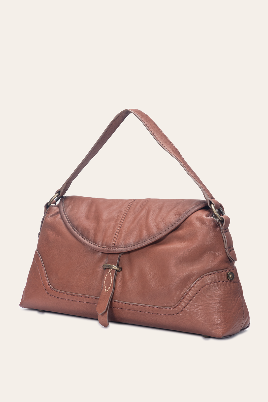 Frye Campus Cognac Shoulder / Cognac
