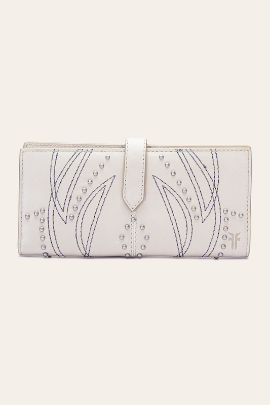 Frye Sara Oat Slim Wallet / Oat