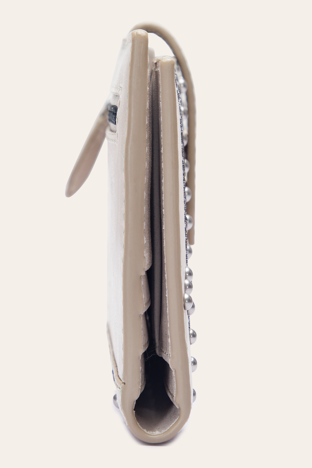 Frye Sara Oat Slim Wallet / Oat