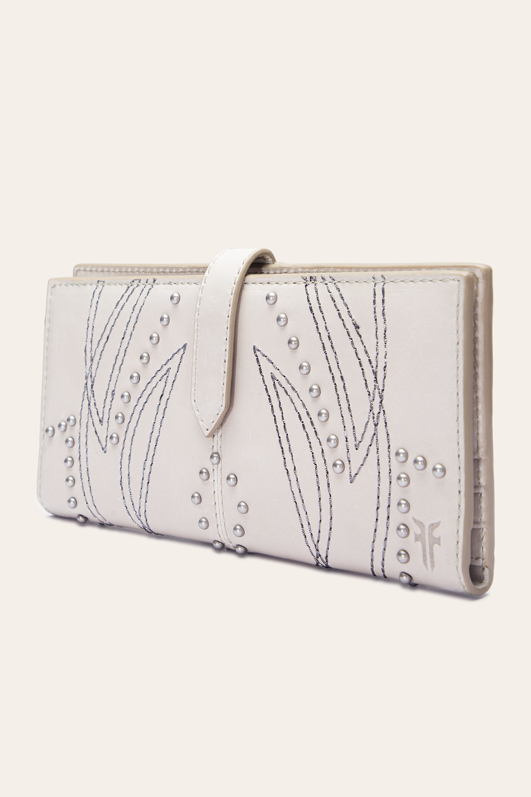 Frye Sara Oat Slim Wallet / Oat