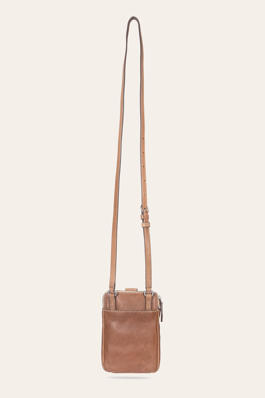 Frye Melissa Beige Phone Crossbody / Beige